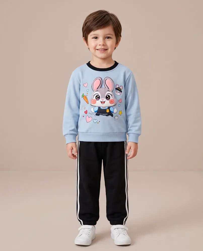 Bunny Sweatshirt & Track Set