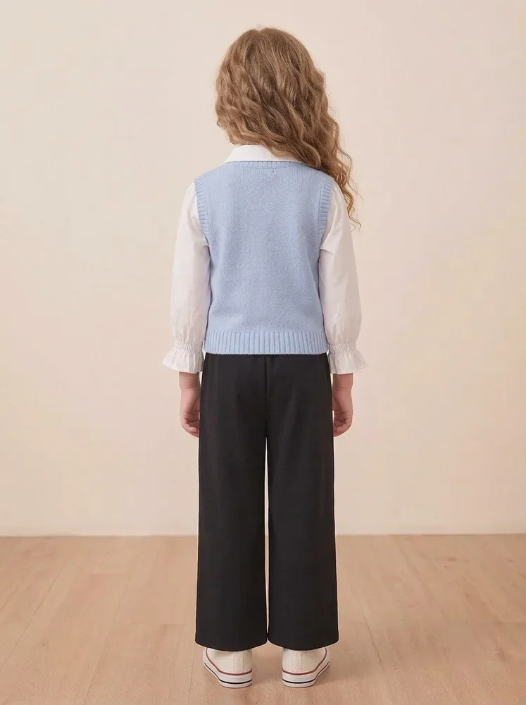 Daisy Knit Vest Set — view 3 of 3
