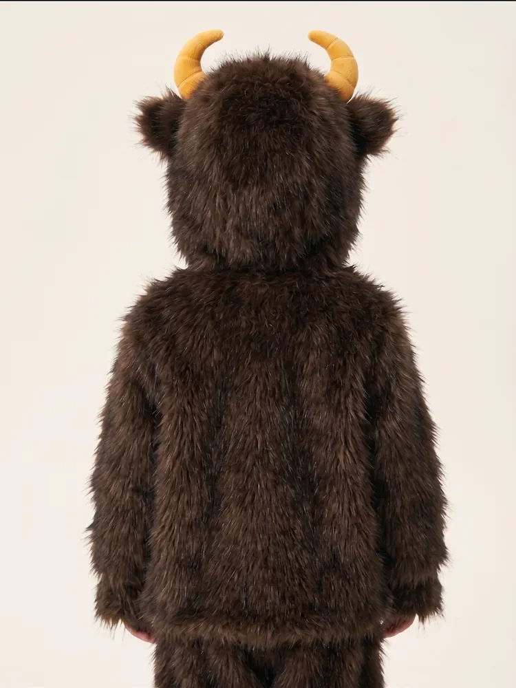 Little Bison Fur Hoodie — view 3 of 3