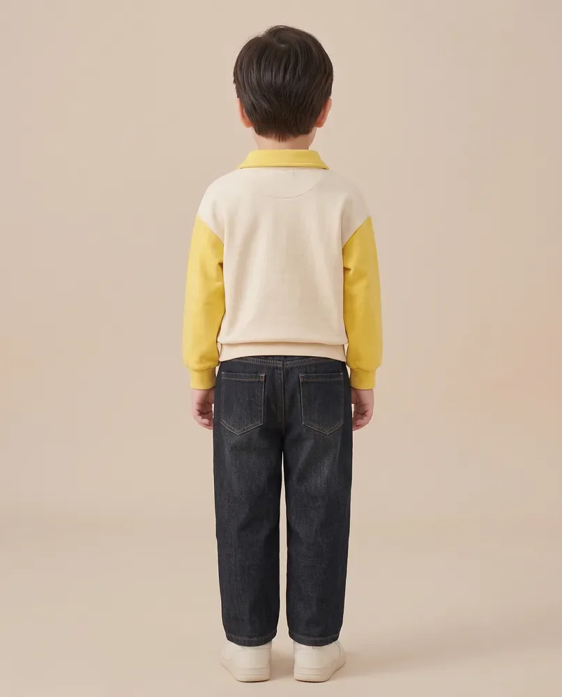 Sunshine Colour-Block Sweatshirt Set — view 3 of 3