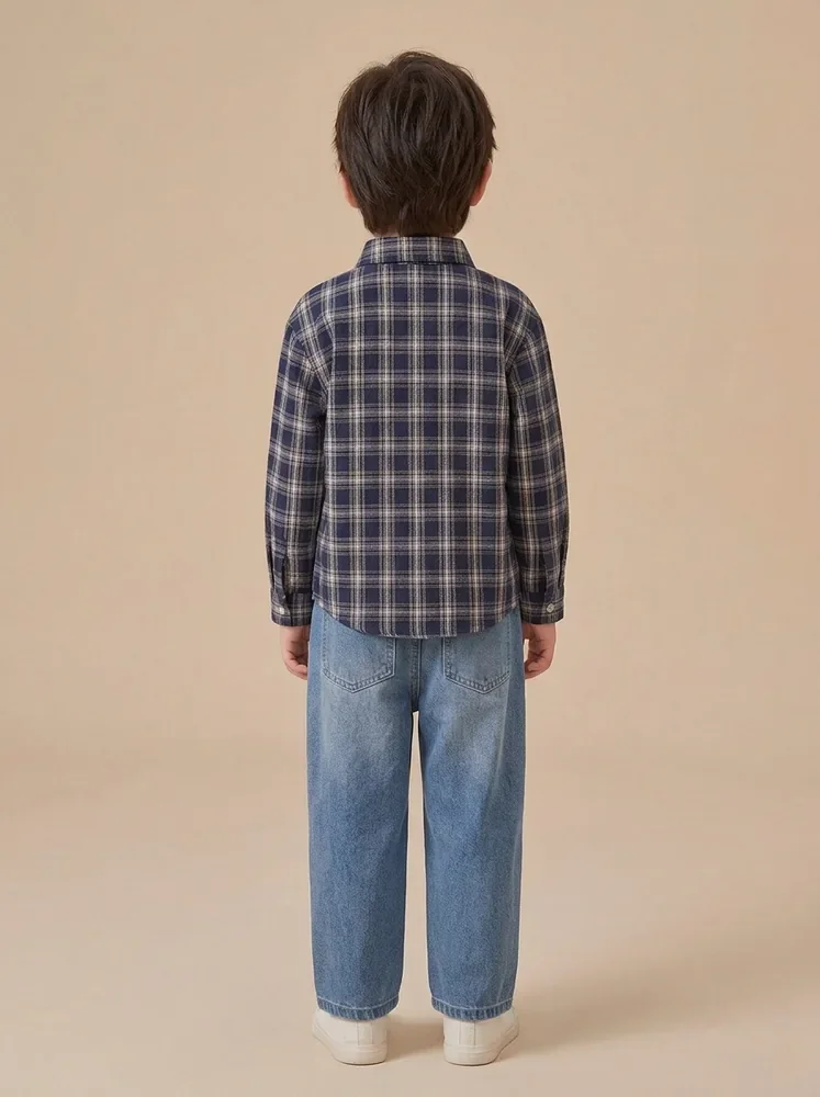 Weekend Plaid Shirt Set — view 3 of 4
